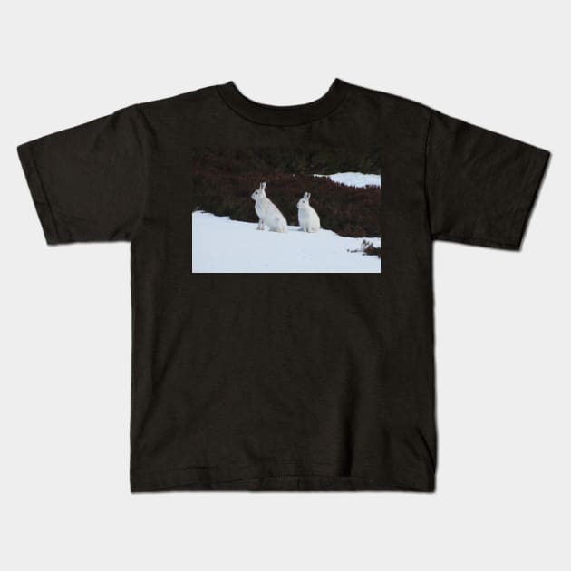 Winter coats Kids T-Shirt by orcadia